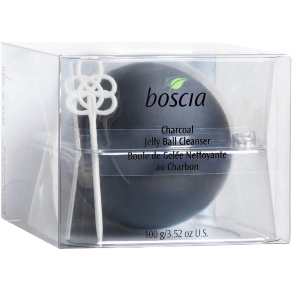 Boscia Charcoal Jelly Ball Facial Cleanser Natural Vegan Skincare New In Box